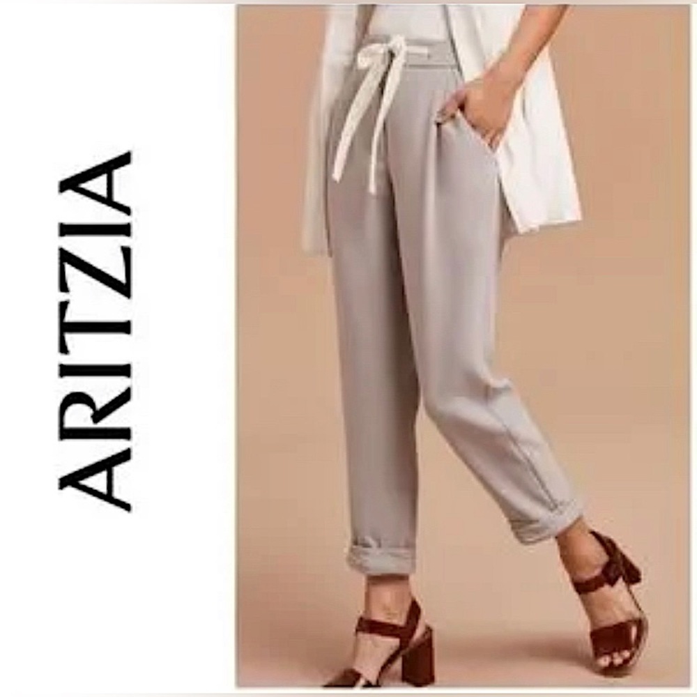 Wilfred Gray/Taupe Alant Ankle Pants. 4